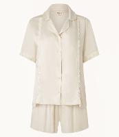 Pijama Short Doll em Viscose com Detalhe de Renda - 1