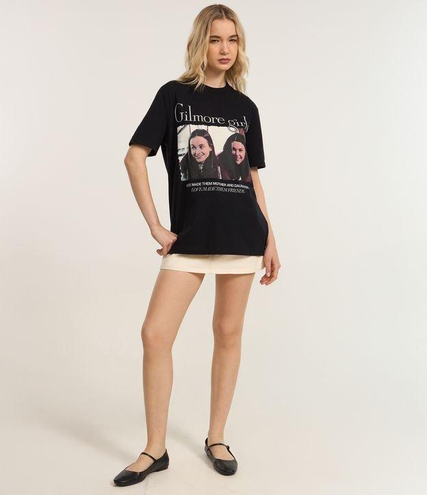 Camiseta Alongada em Algodão com Estampa Gilmore Girls - 2