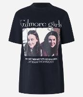 Camiseta Alongada em Algodão com Estampa Gilmore Girls - 1