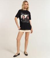 Camiseta Alongada em Algodão com Estampa Gilmore Girls - 2