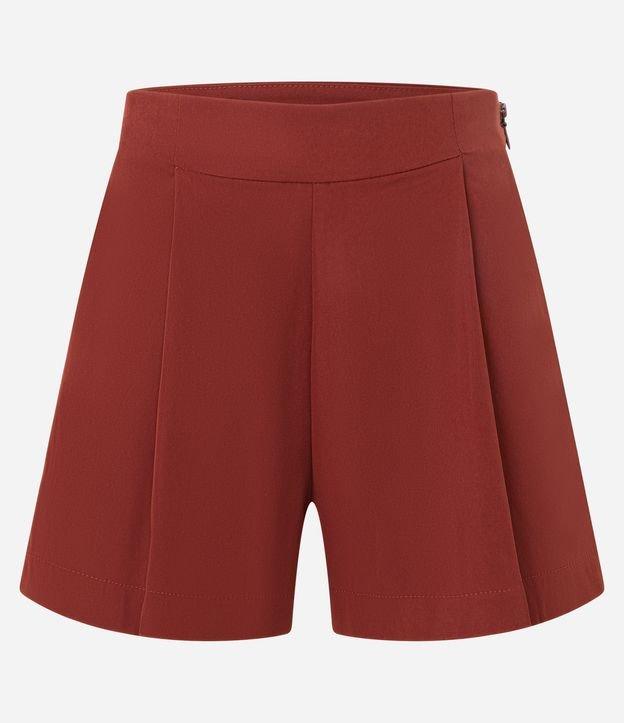 Short em Alfaiataria com Recortes no Bolso - 1