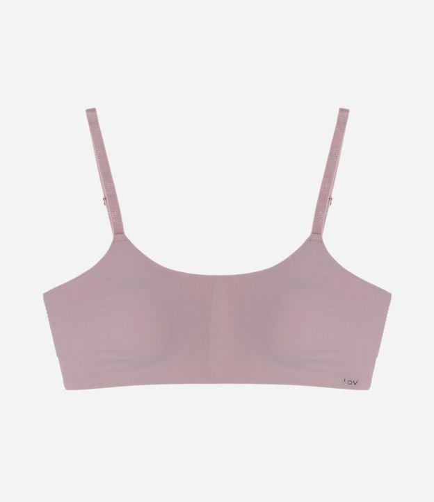 Sutiã Top em Microfibra Leve com Bojo Removível - 1