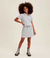 Camiseta Polo Infantil em Moletinho com Aplicação de Strass - Tam  5 a 14 Anos - 2