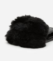 Luva em PU com Pelinho no Punho - 1