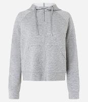 Jaqueta Esportiva em Microfibra Pesada com Bolsos e Capuz - 1