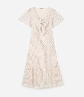 Vestido Longo em Viscose com Amarração e Estampa Étnica Curve & Plus Size - 1