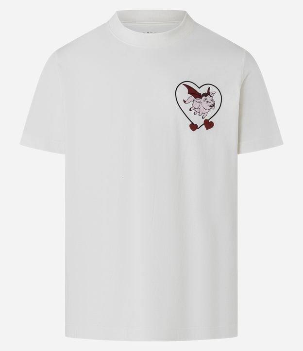 Camiseta Comfort em Algodão com Estampa Shrek e Lettering Love Is Love - 1