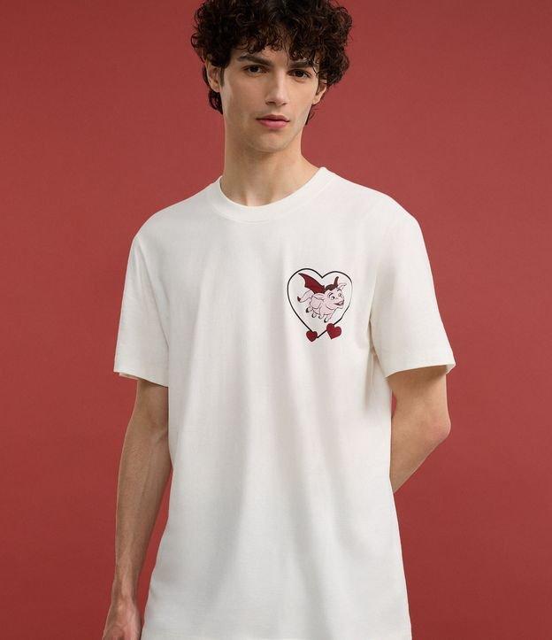 Camiseta Comfort em Algodão com Estampa Shrek e Lettering Love Is Love - 2