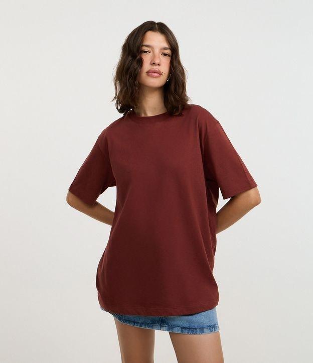 Camiseta Oversized em Algodão com Manga Curta - 2