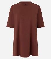 Camiseta Oversized em Algodão com Manga Curta - 1