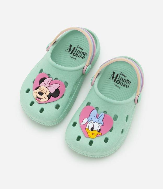 Sandália Babuche Infantil com Patch da Minnie e Margarida - Tam 24 a 33 - 1