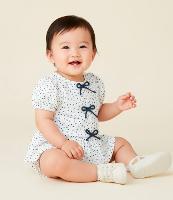 Conjunto Infantil com Estampa Poá Texturizado - Tam 0 a 18 Meses - 2