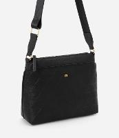 Bolsa Transversal Postman Média com Efeito Embossed e Alça de Gorgorão - 1