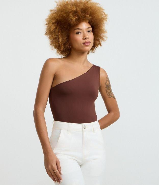 Body Ombro Único em Microfibra - 2