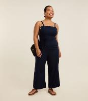 Macacão Pantacourt sem Manga com Cinto Curve & Plus Size - 2