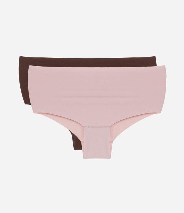 Kit 02 Calcinhas Altas em Microfibra - 1