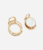 Kit 02 Piranhas de Cabelo Vazada e com Aplicação de Madrepérola - 1