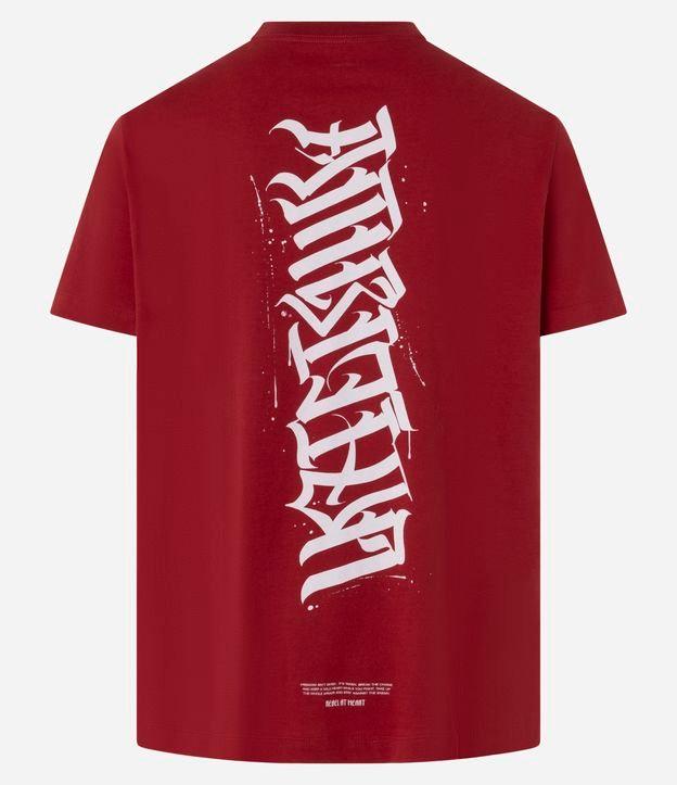 Camiseta Comfort em Algodão com Estampa Lettering Ambicion - 1