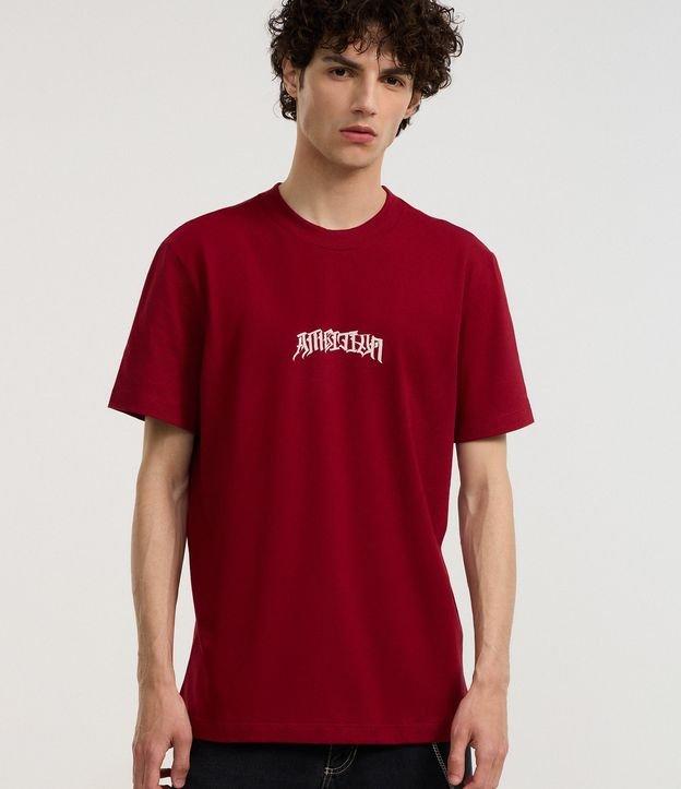 Camiseta Comfort em Algodão com Estampa Lettering Ambicion - 4