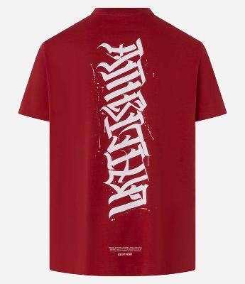 Camiseta Comfort em Algodão com Estampa Lettering Ambicion