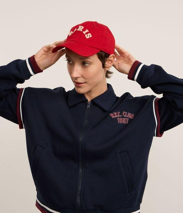 Boné Aba Curva em Sarja com Patch Paris - 2