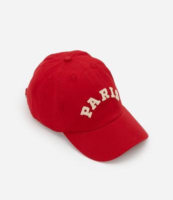 Boné Aba Curva em Sarja com Patch Paris