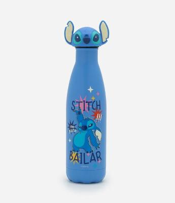 Garrafa em Metal com Estampa Stitch Bailar 750ml