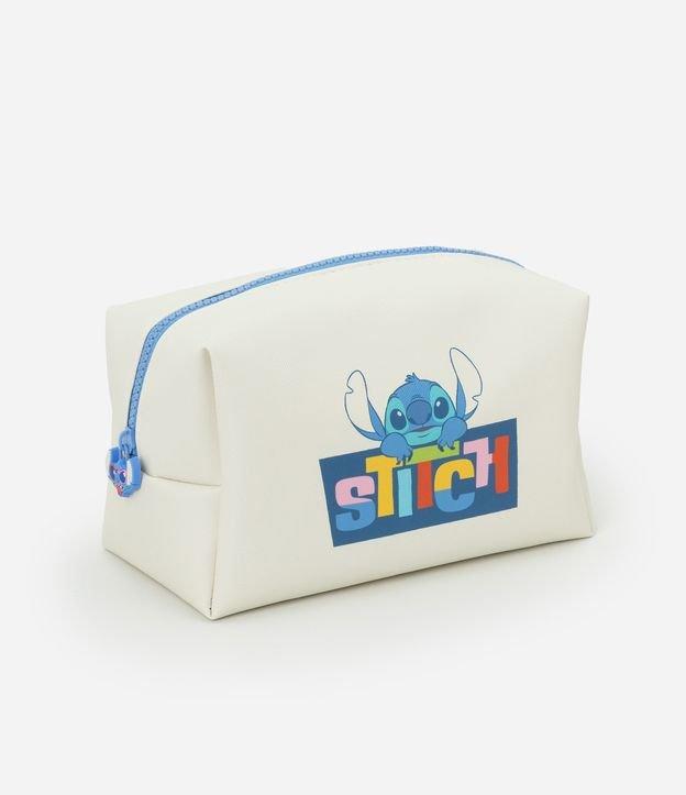 Nécessaire Retangular Média com Estampa do Stitch - 1