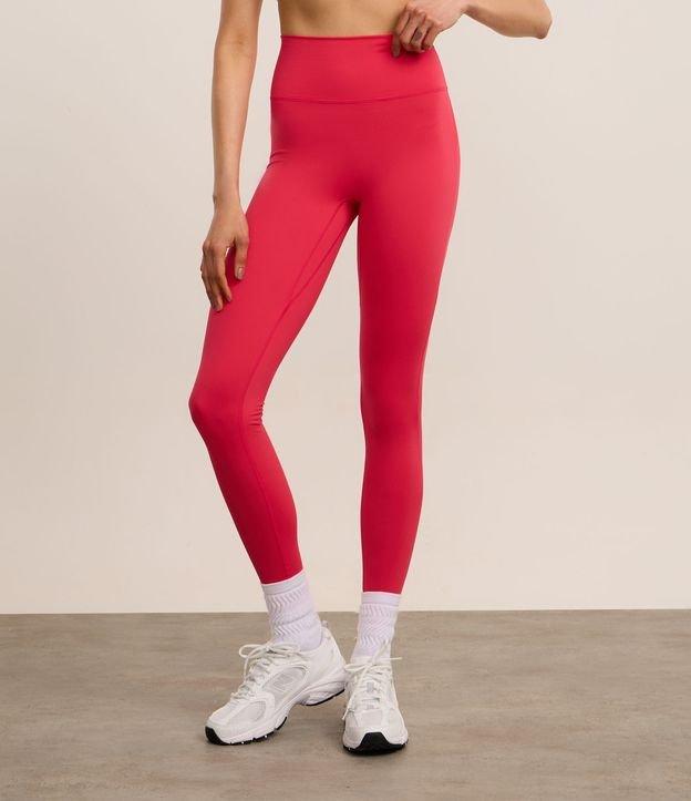 Calça Legging Esportiva em Microfibra Pesada com Bolso Funcional - 1