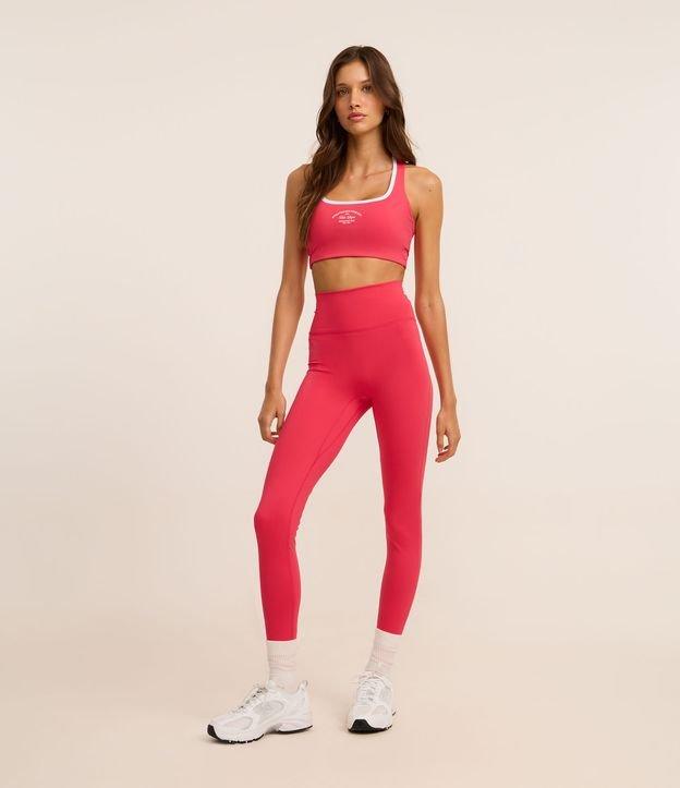 Calça Legging Esportiva em Microfibra Pesada com Bolso Funcional - 3