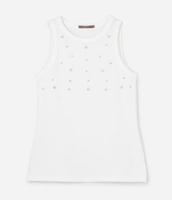 Regata em Ribana com Brilhos Curve & Plus Size