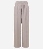 Calça Pantalona em Viscolinho com Cós Elástico - 1