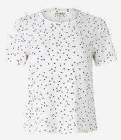 Blusa de Pijama em Viscose com Estampa Poá - 1