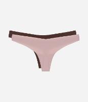 Kit 02 Calcinhas Biquíni Fio em Microfibra - 1