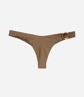 Biquíni Calcinha Asa Delta Metalizada com Argola de Palha - 1