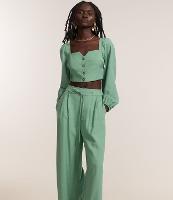 Calça Wide Leg Alfaiatada com Cintinho Embutido - 3