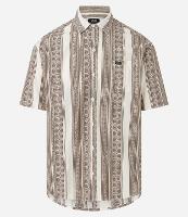 Camisa Relaxed em Jacquard com Estampa Étnica - 1