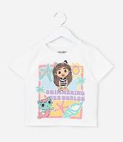 Camiseta Infantil Regular Estampa A Casa Mágica Da Gabby  - Tam 1 a 6 Anos - 1