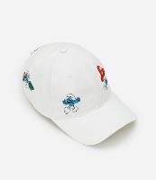 Boné Dad Hat em Sarja com Estampa Bordada Smurfs - 1