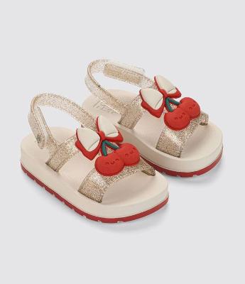 Sandália Infantil com Patch Cerejinha Zaxy Nina - Tam 19 ao 27
