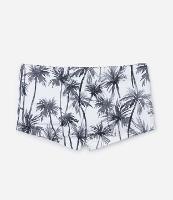 Sunga Boxer em Microfibra com Estampa de Coqueiros - 1