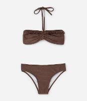 Biquíni Infantil Texturizado com Babadinhos - Tam 08 a 16 Anos - 2