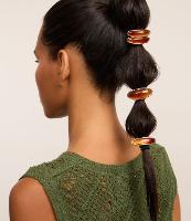 Kit 03 Elásticos De Cabelo com Aviamento em Resina - 2