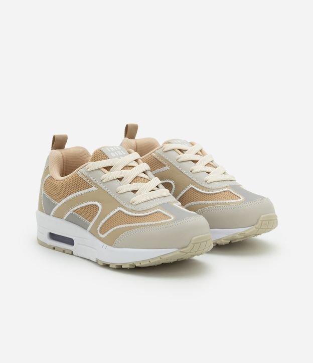 Tênis Esportivo Infantil com Recortes - Tam 28 ao 34 - 1