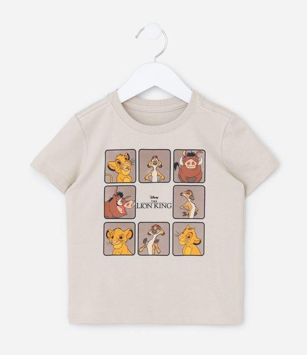 Camiseta Infantil com Estampa Rei Leão - Tam 1 a 6 Anos - 1