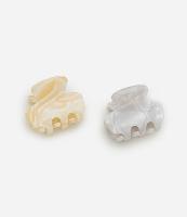 Kit 02 Piranhas de Cabelo Efeito Marmorizado - 1