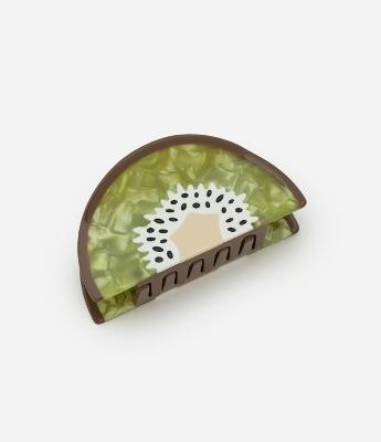 Piranha de Cabelo em Formato de Kiwi