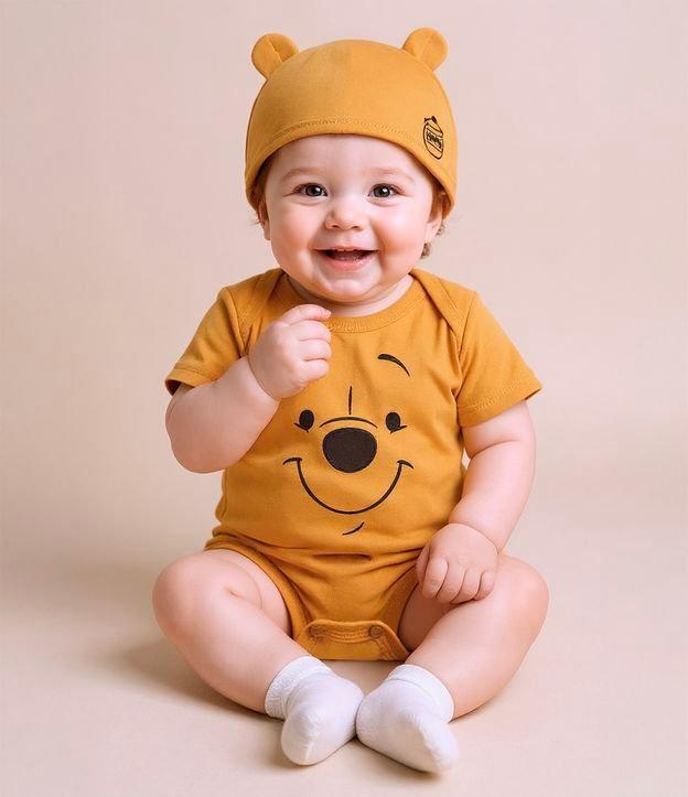 Body Infantil com Estampa Ursinho Pooh - Tam 0 a 18 meses - 2