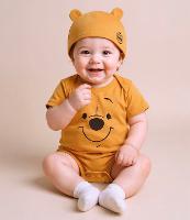 Body Infantil com Estampa Ursinho Pooh - Tam 0 a 18 meses - 2
