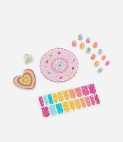 Kit 12 Unhas Postiças 20 Adesivos de Unhas + 1 Cartela de Adesivos + 1 Lixa + 1 Anel Alchemia - 1